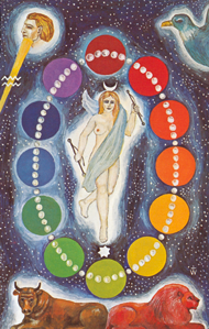 Das Universum aus dem Golden Dawn Tarot Das Universum aus dem Golden Dawn Tarot